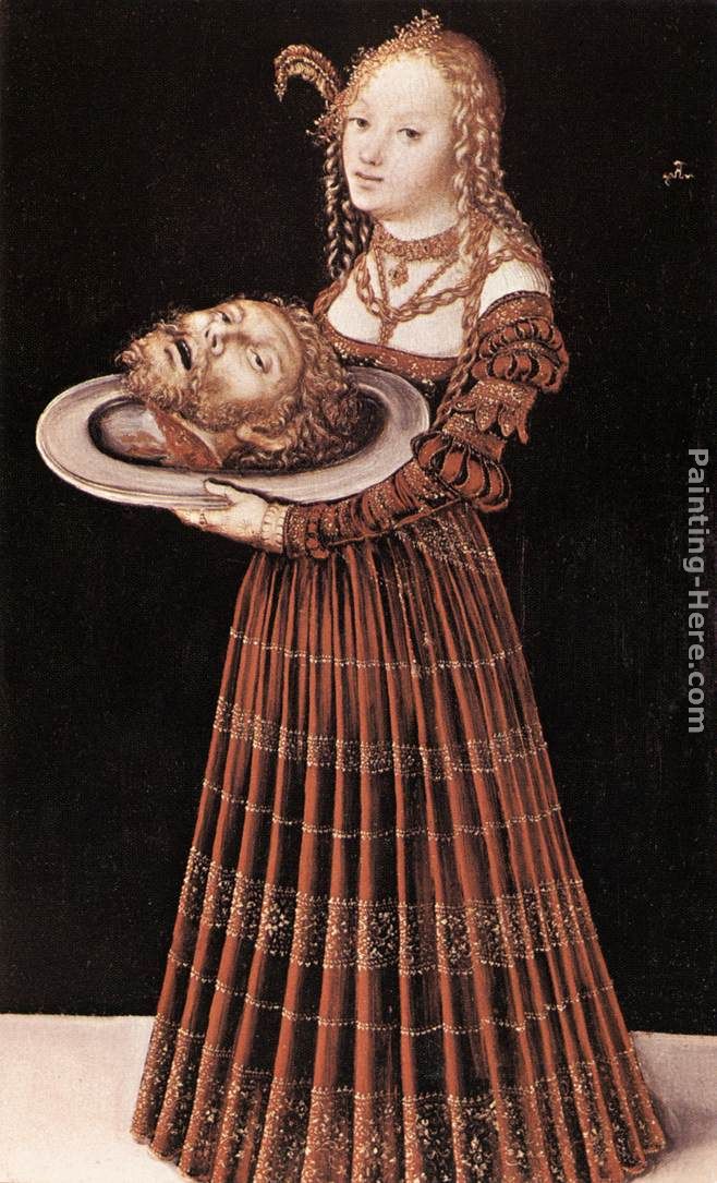 Lucas Cranach the Elder Salome with the Head of St John the Baptist